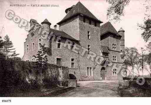 Ville de VAULXMILIEU, carte postale ancienne