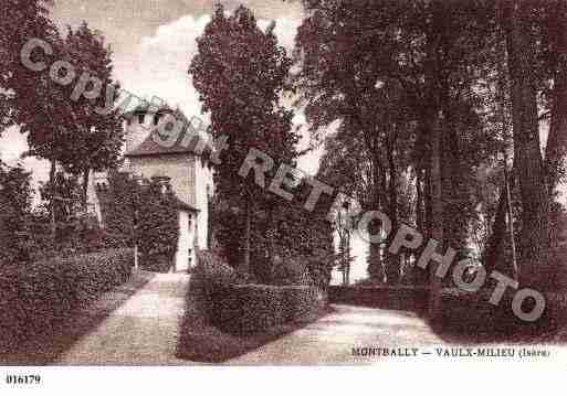 Ville de VAULXMILIEU, carte postale ancienne