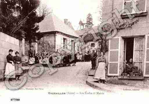 Ville de VAUXAILLON, carte postale ancienne