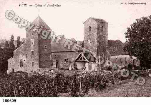 Ville de VERS, carte postale ancienne  Ville de VERS, carte postale ancienne