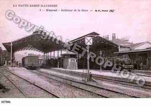 Ville de VESOUL, carte postale ancienne