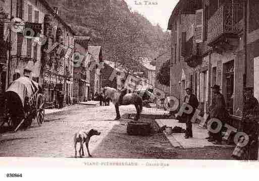 Ville de VIANE, carte postale ancienne