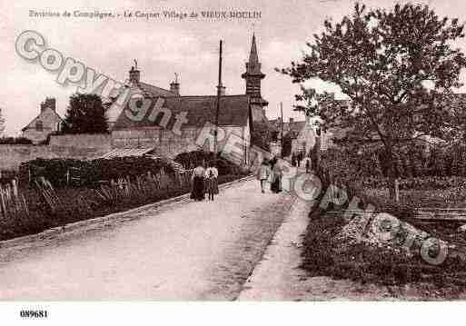 Ville de VIEUXMOULIN, carte postale ancienne