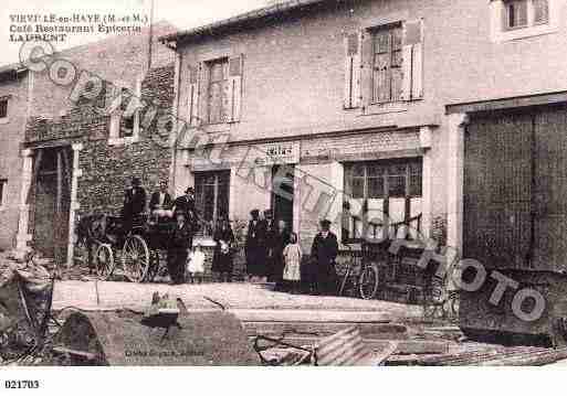 Ville de VIEVILLEENHAYE, carte postale ancienne