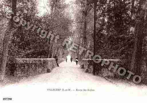 Ville de VILLECERF, carte postale ancienne Ville de VILLECERF, carte postale ancienne