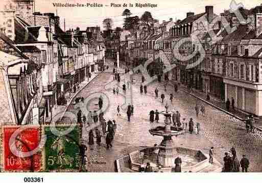 Ville de VILLEDIEULESPOELES, carte postale ancienne