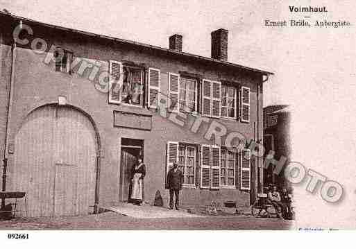 Ville de VOIMHAUT, carte postale ancienne Ville de VOIMHAUT, carte postale ancienne