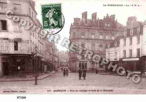 Ville de ALENCON, carte postale ancienne