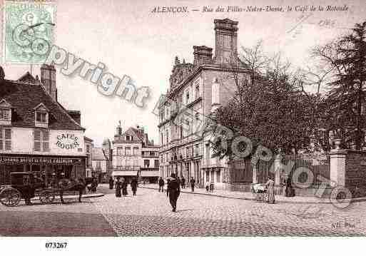 Ville de ALENCON, carte postale ancienne