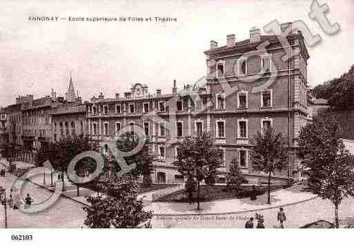 Ville de ANNONAY, carte postale ancienne