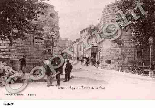 Ville de ARLES, carte postale ancienne