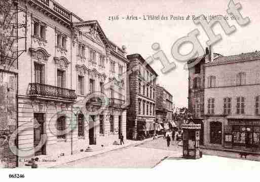 Ville de ARLES, carte postale ancienne