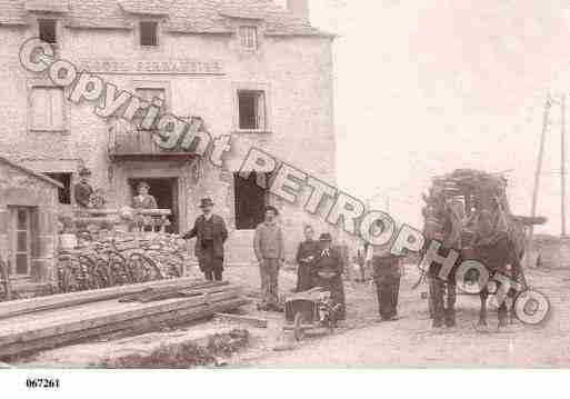 Ville de AUGNAT, carte postale ancienne