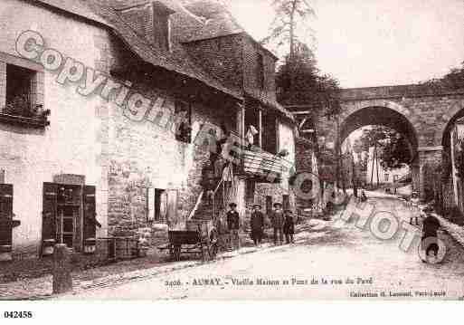 Ville de AURAY, carte postale ancienne