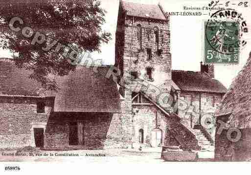 Ville de AVRANCHES, carte postale ancienne