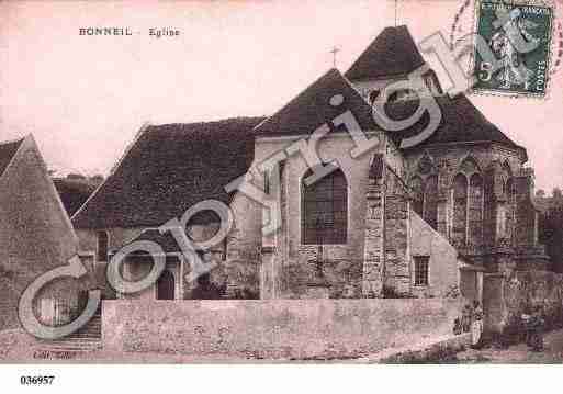 Ville de BONNEIL, carte postale ancienne