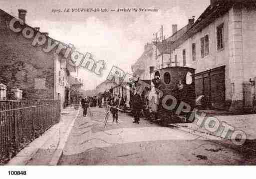 Ville de BOURGETENHUILE(LE), carte postale ancienne