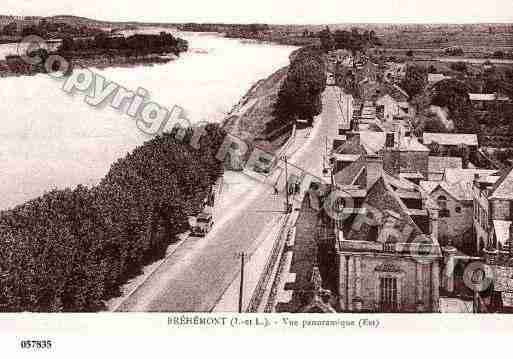 Ville de BREHEMONT, carte postale ancienne