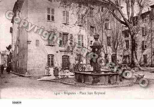 Ville de BRIGNOLES, carte postale ancienne