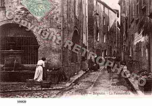 Ville de BRIGNOLES, carte postale ancienne