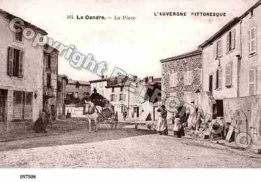 Ville de CENDRE(LE), carte postale ancienne