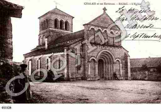 Ville de CHALAIS, carte postale ancienne