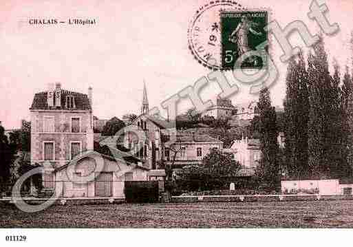 Ville de CHALAIS, carte postale ancienne