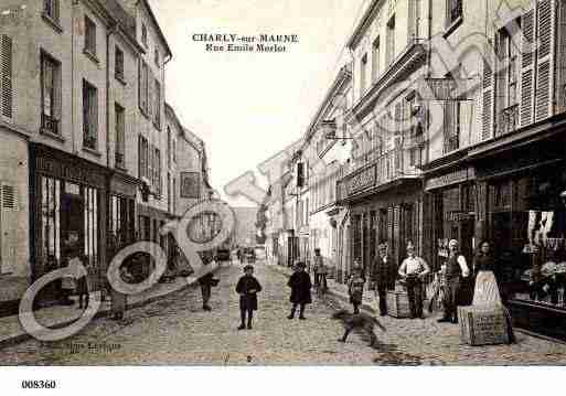 Ville de CHARLYSURMARNE, carte postale ancienne