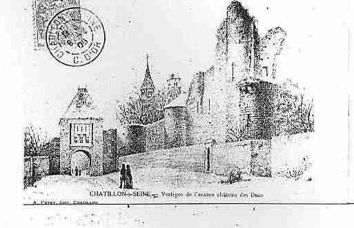 Ville de CHATILLONSURSEINE, carte postale ancienne Ville de CHATILLONSURSEINE, carte postale ancienne