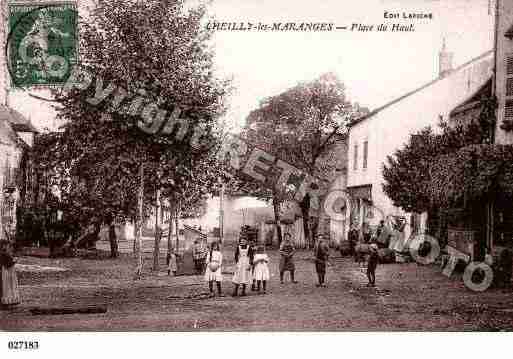 Ville de CHEILLYLESMARANGES, carte postale ancienne