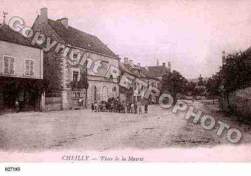 Ville de CHEILLYLESMARANGES, carte postale ancienne