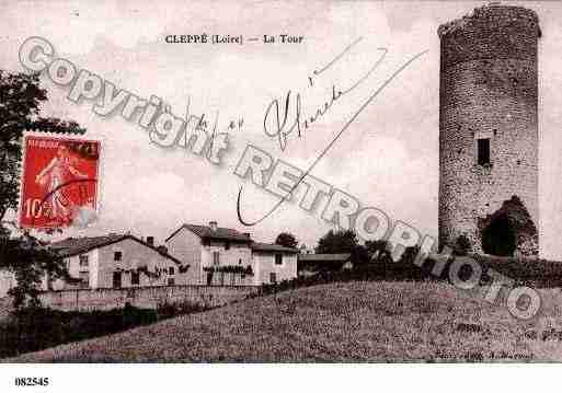 Ville de CLEPPE, carte postale ancienne