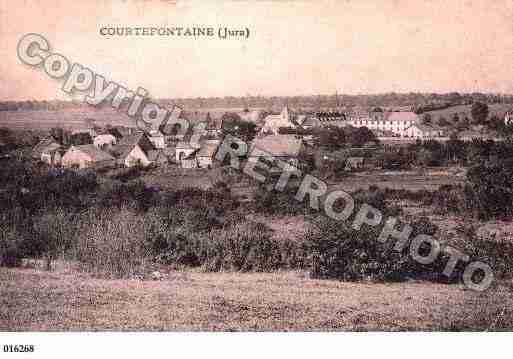 Ville de COURTEFONTAINE, carte postale ancienne