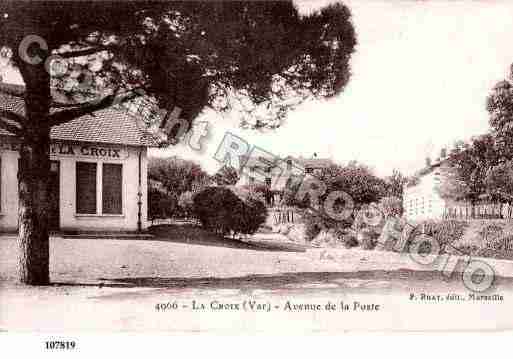 Ville de CROIXVALMER(LA), carte postale ancienne