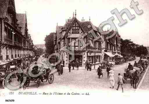 Ville de DEAUVILLE, carte postale ancienne