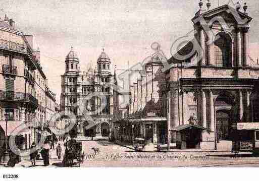 Ville de DIJON, carte postale ancienne