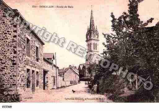 Ville de DOMALAIN, carte postale ancienne