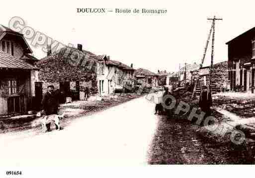 Ville de DOULCON, carte postale ancienne