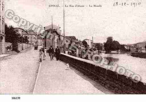 Ville de EPINAL, carte postale ancienne