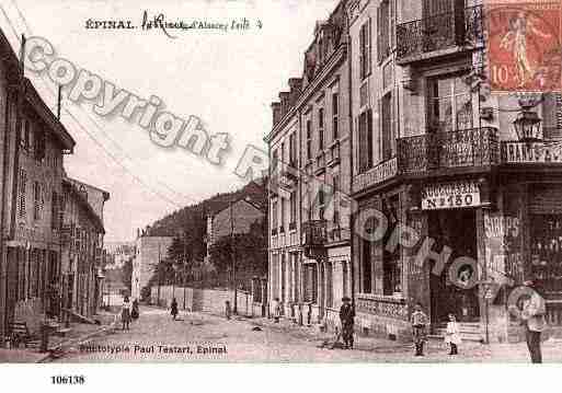 Ville de EPINAL, carte postale ancienne