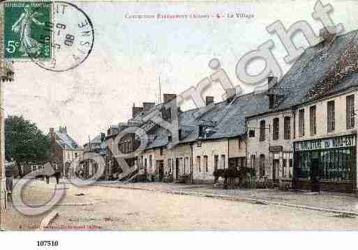 Ville de ETREAUPONT, carte postale ancienne