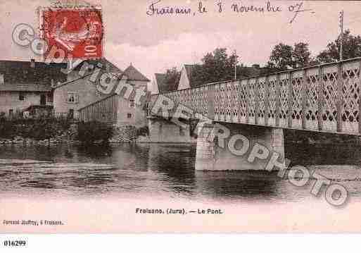 Ville de FRAISANS, carte postale ancienne