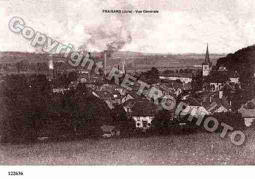 Ville de FRAISANS, carte postale ancienne Ville de FRAISANS, carte postale ancienne