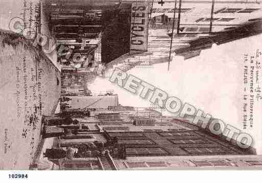 Ville de FREJUS, carte postale ancienne