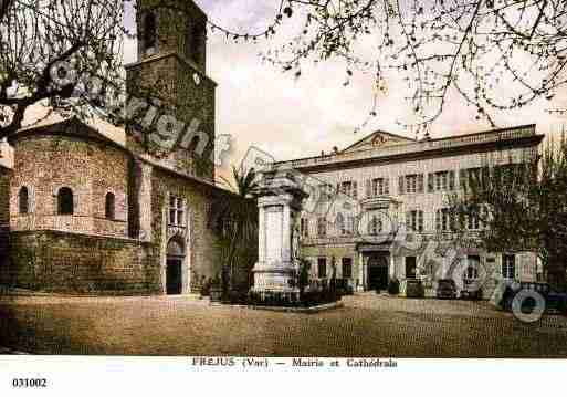 Ville de FREJUS, carte postale ancienne