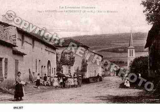 Ville de GUGNEY, carte postale ancienne