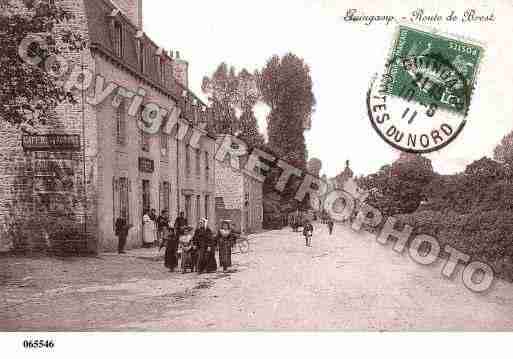 Ville de GUINGAMP, carte postale ancienne