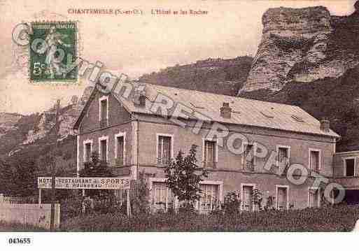 Ville de HAUTEISLE, carte postale ancienne