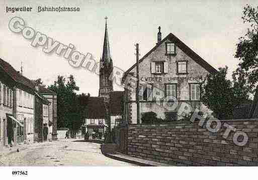 Ville de INGWILLER, carte postale ancienne