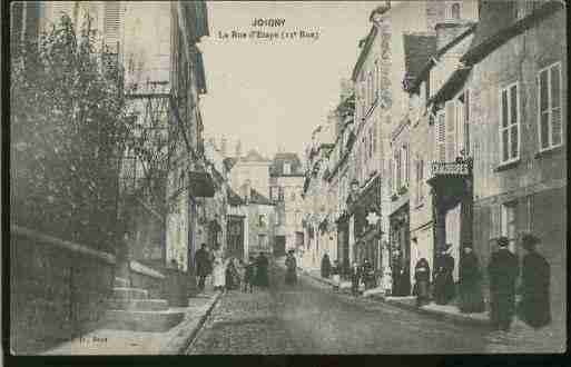 Ville de JOIGNY, carte postale ancienne